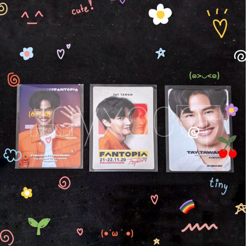 Token Card Fantopia Tay Tawan Photocard Deck A B C