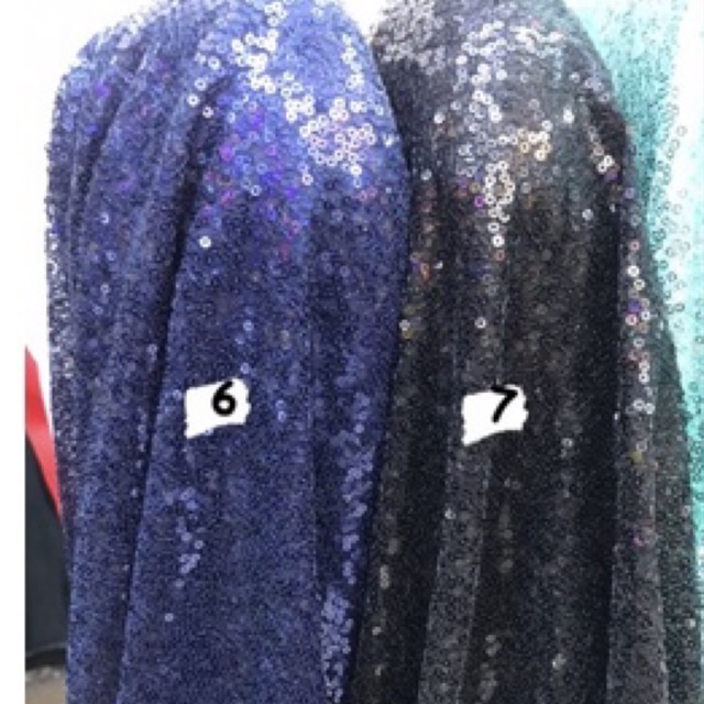 Sequin/Bahan sequin/Kain Sequin/maron