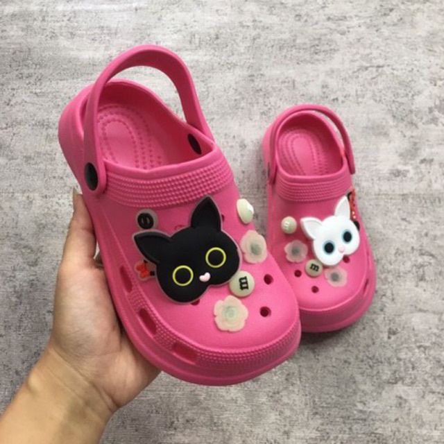 Sandal Jelly Cross Anak Cat