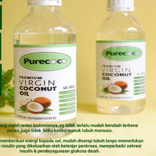 

SALE✅VIRGIN COCONUT OIL (VCO) Purecoco1 Liter|SQ7