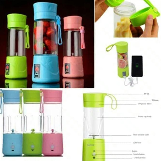 10.10 sale Juice Cup Portable Mini - Blender Juicer Elektrik Serbaguna murah