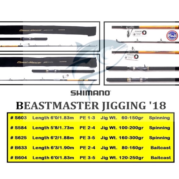 Shimano Beast Master Jigging
