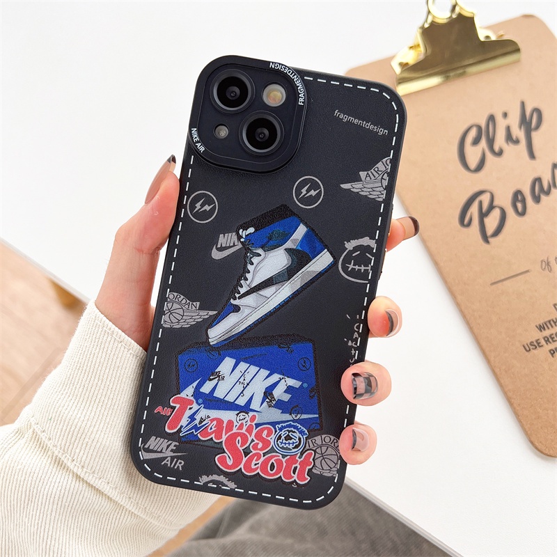 Case Pelindung Kamera Bahan Kulit Logam Tahan Banting Untuk iPhone 14 pro max 14 plus 13 pro max 12 11 pro max X XS max XR 7 8 plus