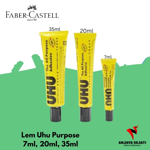 

Lem Uhu All Purpose | Lem Cair | Perekat | 7ml | Per-10pcs