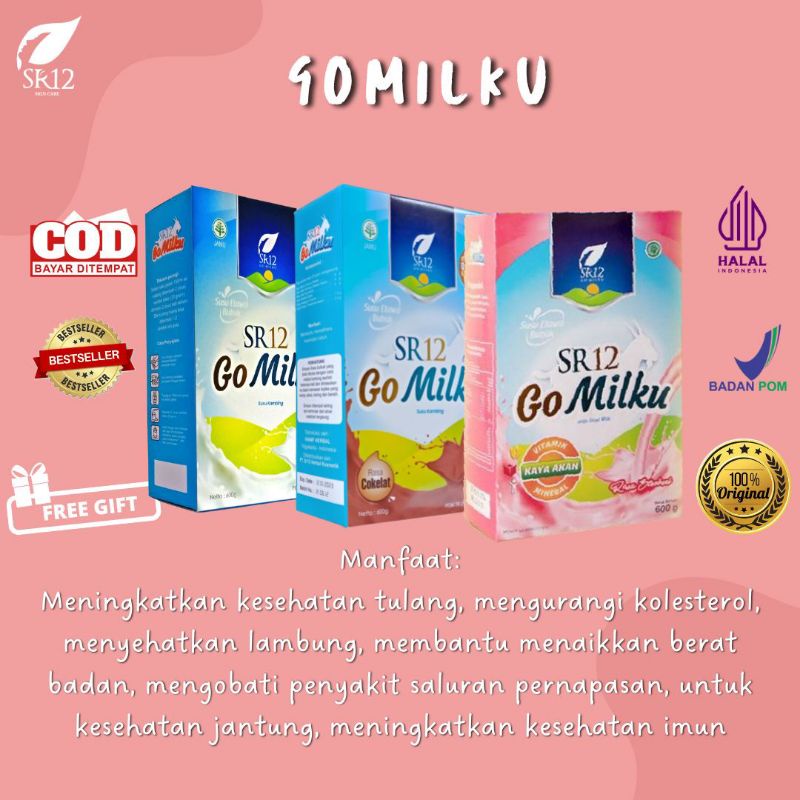

Susu Gemuk Badan Susu Penambah Nafsu Makan Gomilku SR12