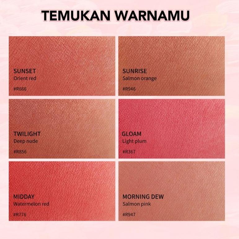 KIRIM HARI INI YOU Colorland Lip Crayon Velvet Matte Finish & Nourishing | Vitamin E (ART. 2665)