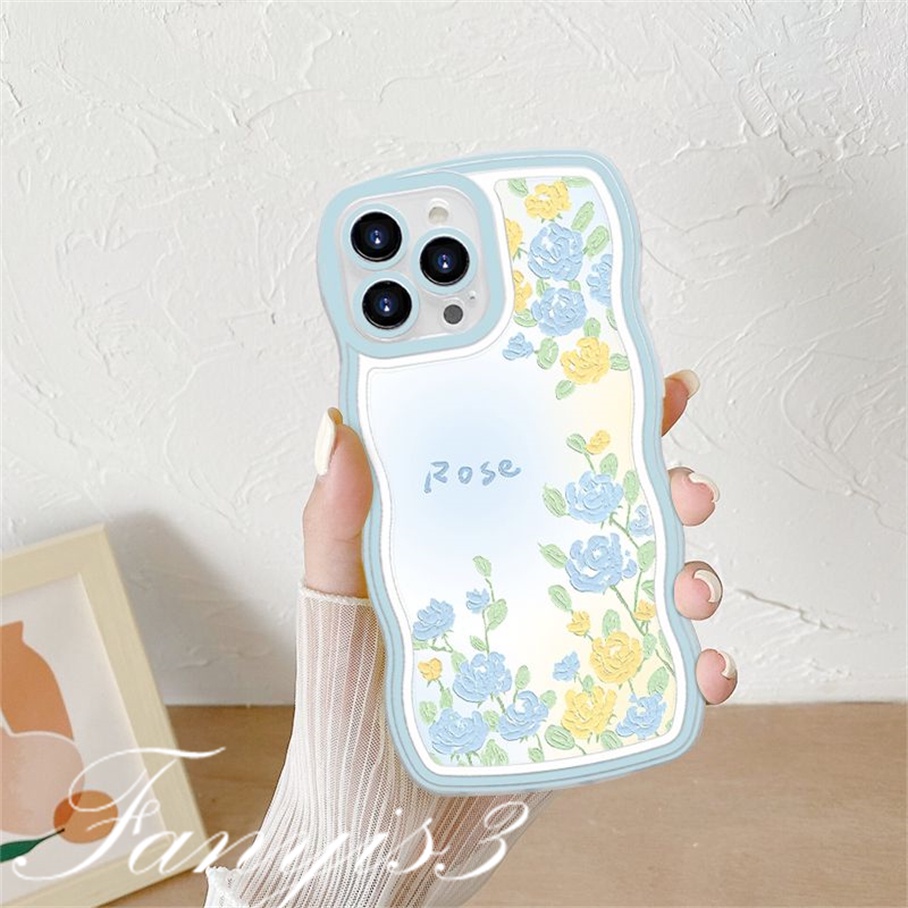 Samsung A04 A04E A04s M23 A13 A03 A23 A33 A53 A73 A03s A02 A12 A22 A52 A52s A72 A32 A51 A71 A50 A50s A30s A31 A20 A30 M53 M32 Soft Case TPU Motif Bunga Kuning Untuk