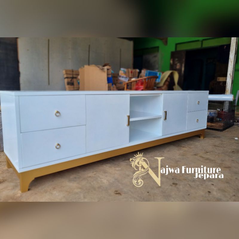 MEJA TV BUFET TV MEWAH BUFET TV MINIMALIS DUCO