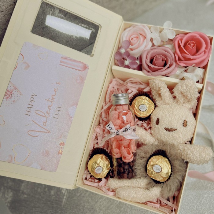 

[COD] hadiah coklat valentine hampers kado gift wisuda ultah - peachbox ferero