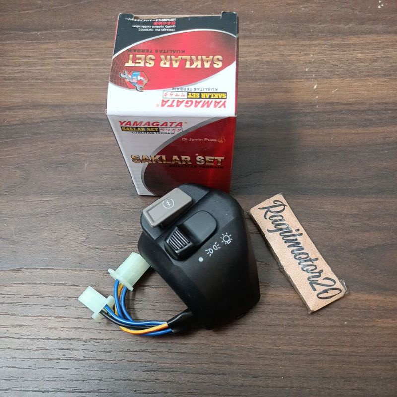 SAKLAR LAMPU HOLDER KANAN RH MIO LAMA SPORTY NEW SMILE MIO SOUL JUPITER MX Z NEW 2006-2009 BURHAN