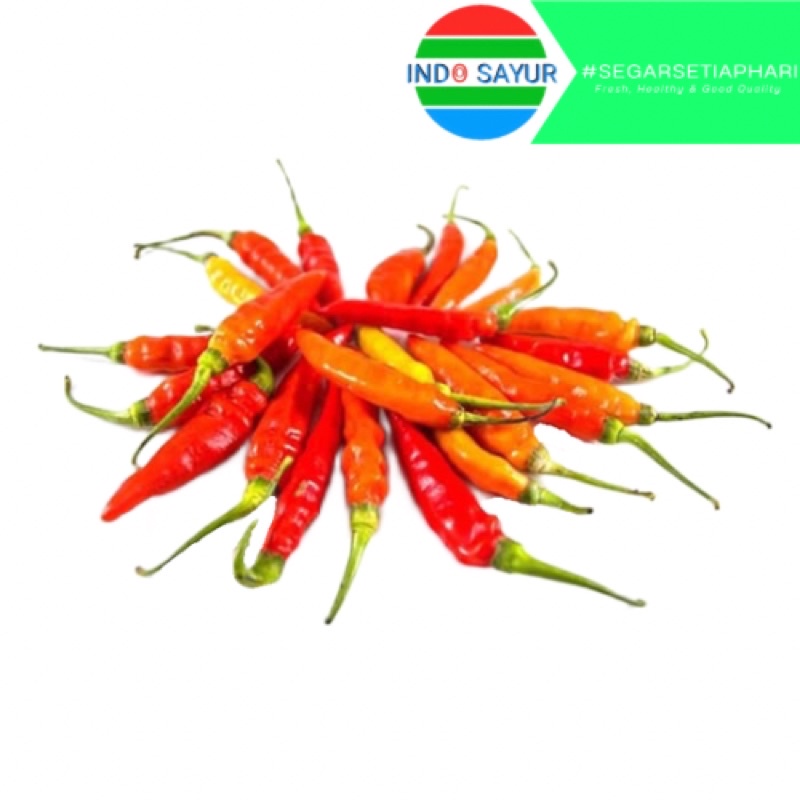 

Cabai Rawit Merah Super Pedas 100gr