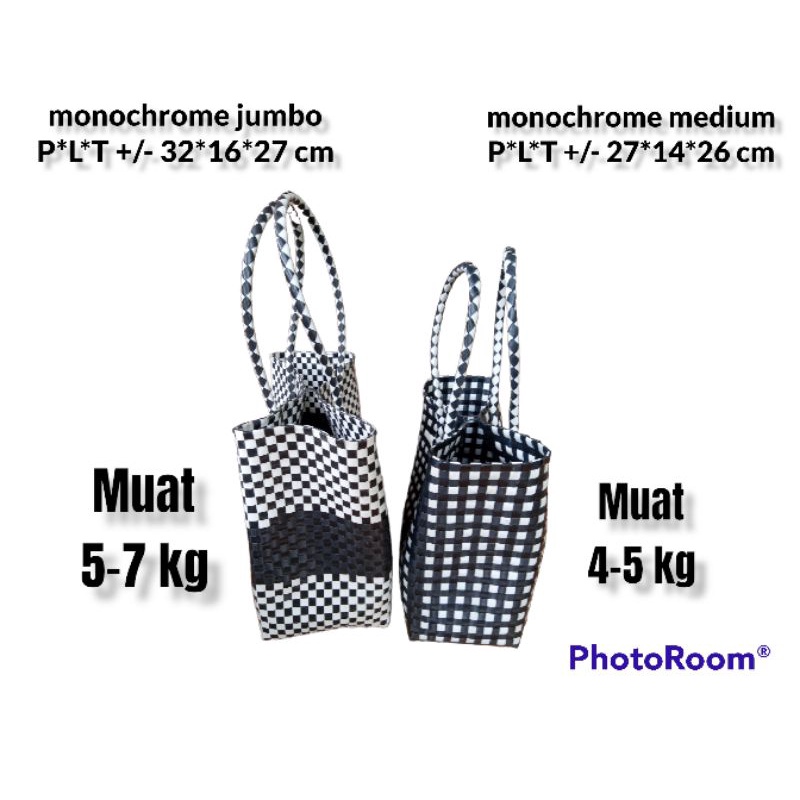 Tas Anyaman Plastik/ hampers murah