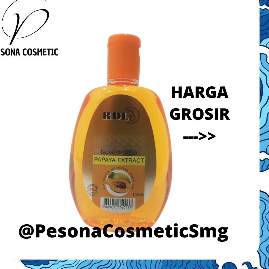 (COD-BH6N RDL BABY FACE FACIAL CLEANSER TONER ORIGINAL BPOM 150 ml / RDL BABY FACE / PAPAYA PEPAYA E