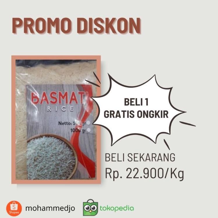 

Yang Terbaik--BERAS BASMATI DARI ARAB 1 KG REPACK