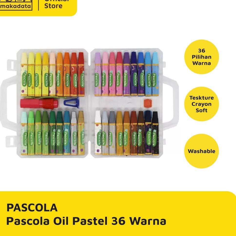 

TERBARU CRAYON / OIL PASTEL PASCOLA ISI 36 WARNA MURAH 3779 ぢ