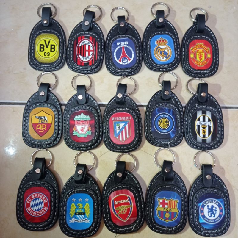 gantungan kunci varian logo kepolisian sepak bola#cartinhy
