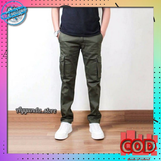 Terbaru Celana Kerja Formal Celana Kantor Bahan Dasar Slimfit Burlois Original/Celana Panjang Pria D