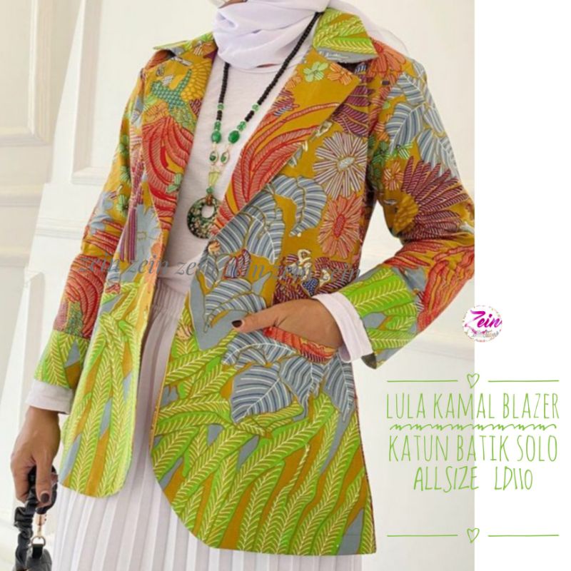 LULA BLAZER BATIK BEST SELLER BY ZEIN