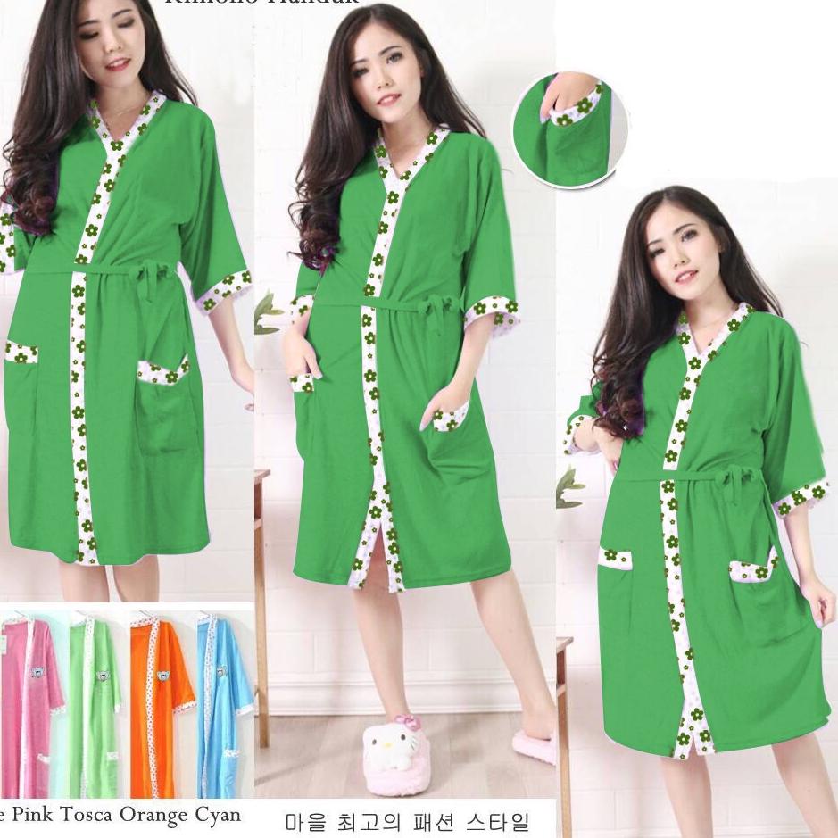 Rekomendasi Baju Handuk Kimono Wanita Dewasa Daster Handuk