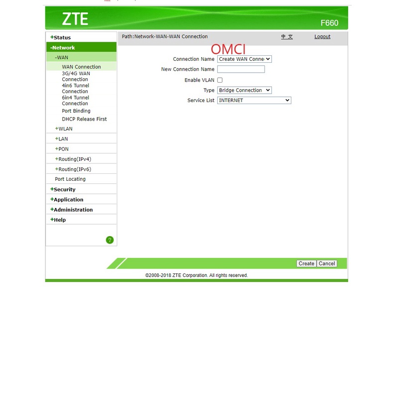 ZTE F660 v8 OMCI Gpon ONT WiFi|ONU ZTE F660 V8.0 FTTH versi OMCI