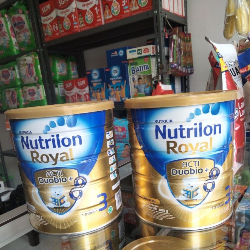 Nutrilon royal 3 vanila madu 800gr susu formula anak 1-3th