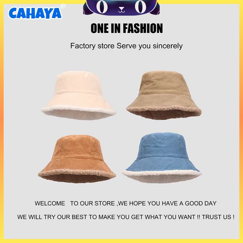 Topi wanita Topi fashion Gaya jepang Topi Bucket dan Korea baru topi wanita topi import S4