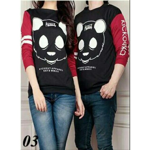 Sweater Couple Wanita Pria You Me / Baju Kaos Couple / Sweater Soulmate Lengan Panjang