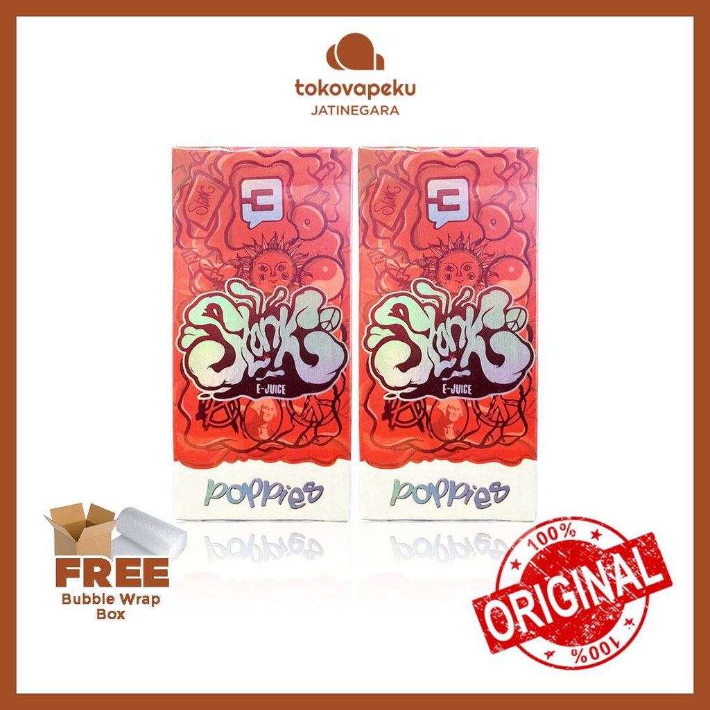 SLANK V1 POPPIES SLANK POPPIES 60ML ORI by VAPEZOO