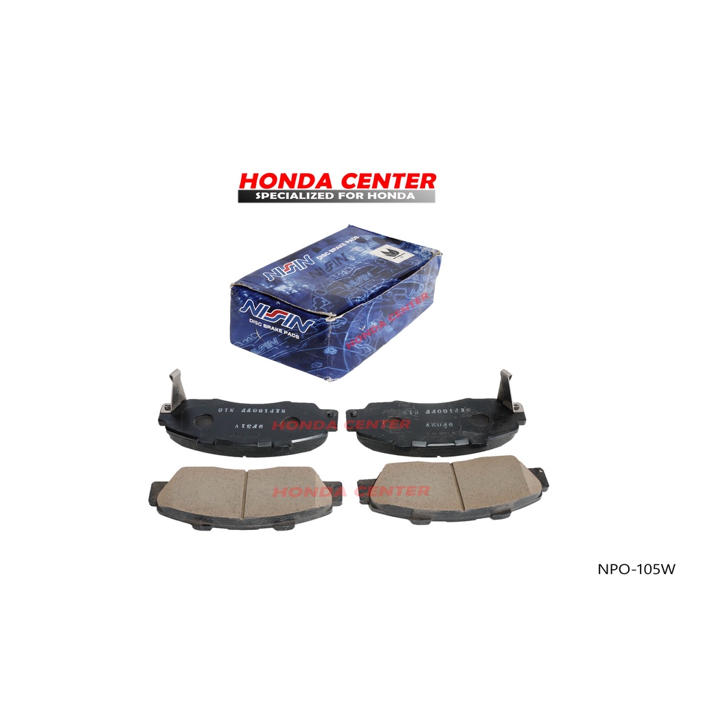 kampas rem brake pad sepatu rem depan crv old gen1 2000-2001