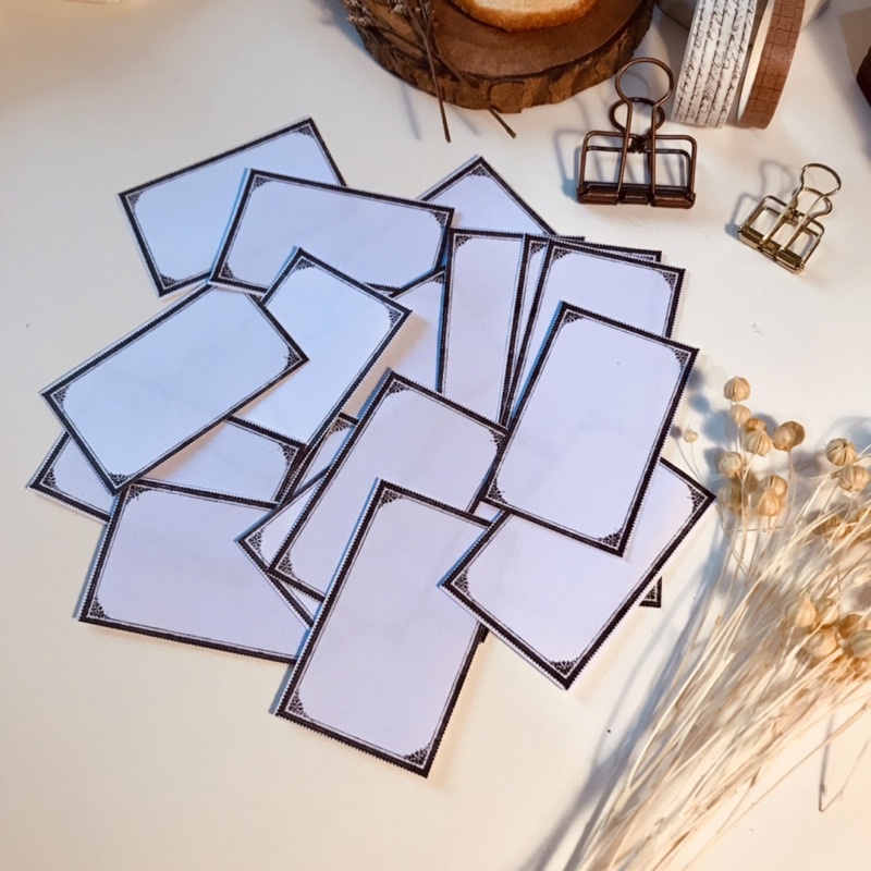 

isi 10 lembar kertas dekorasi journaling aesthetic vintage bujo planner journaling