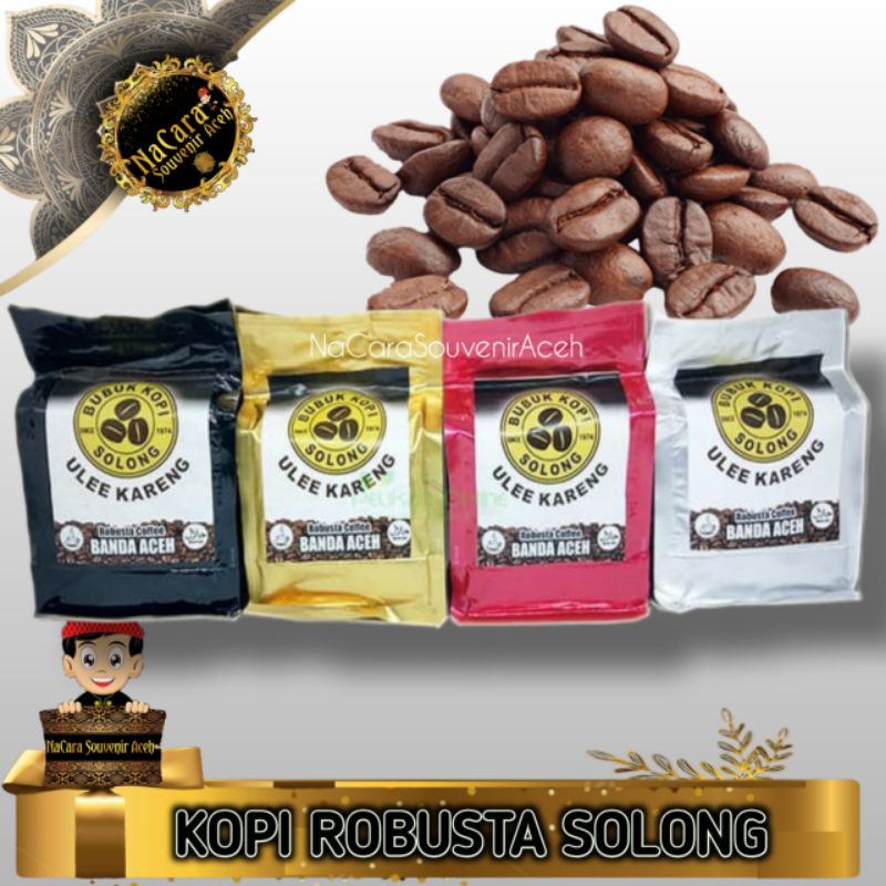 

KOPI ROBUSTA SOLONG 200gr || BUBUK KOPI SOLONG ULEE KARENG