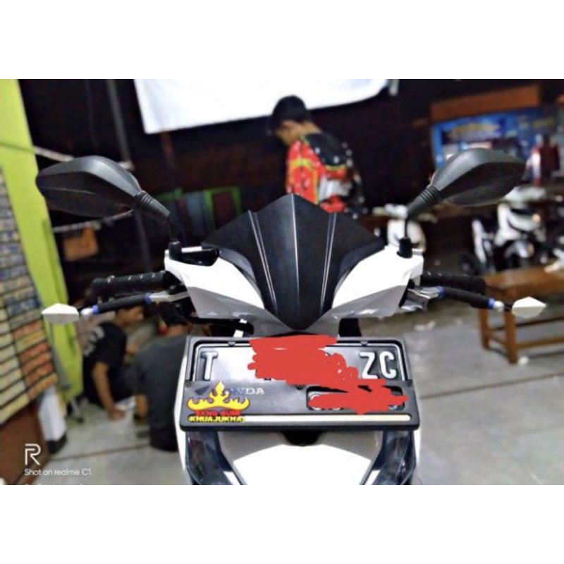 Spion Click 125 THAI Universal Buat Semua Motor Yamaha &amp; Honda Bisa untuk semua motor-TERMURAH HABISIN STOK MANTAP BOSKU