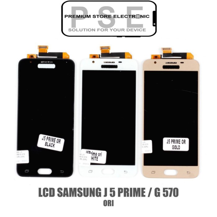 LCD Samsung J5 Prime G570 Fullset Touchscreen Garansi 1 Bulan