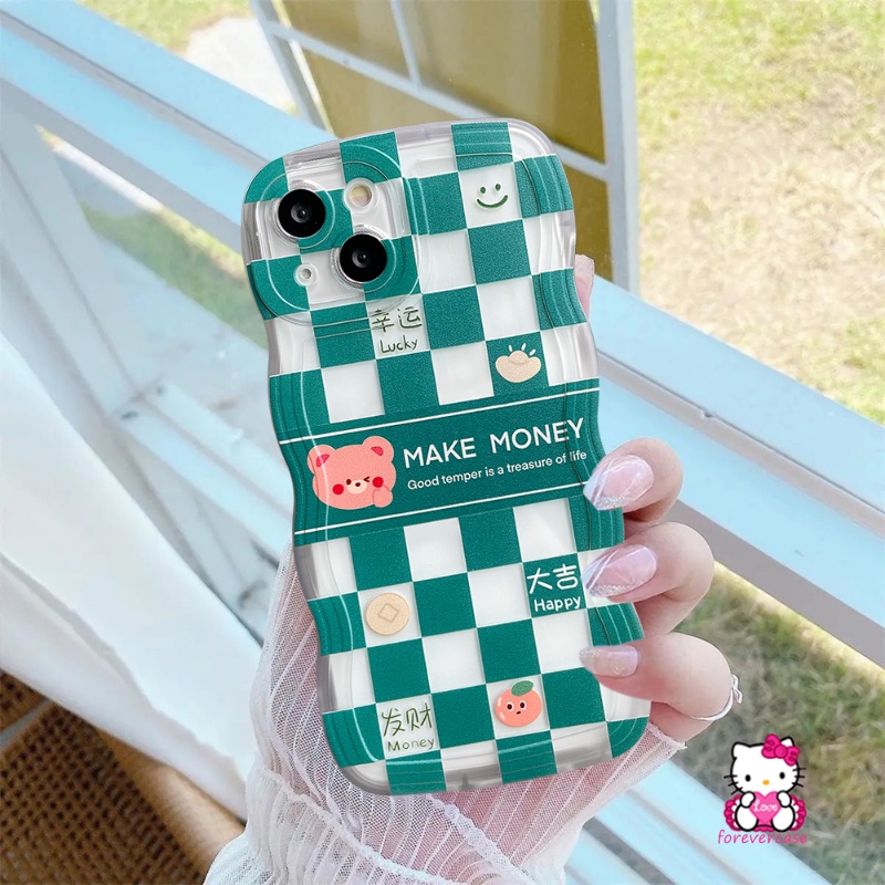 Soft Case Tpu Motif Kartun Beruang Kelinci Untuk iPhone 11 6 8 7 14 6s Plus XR 13 14 12 Pro MAX X XS MAX SE 2020