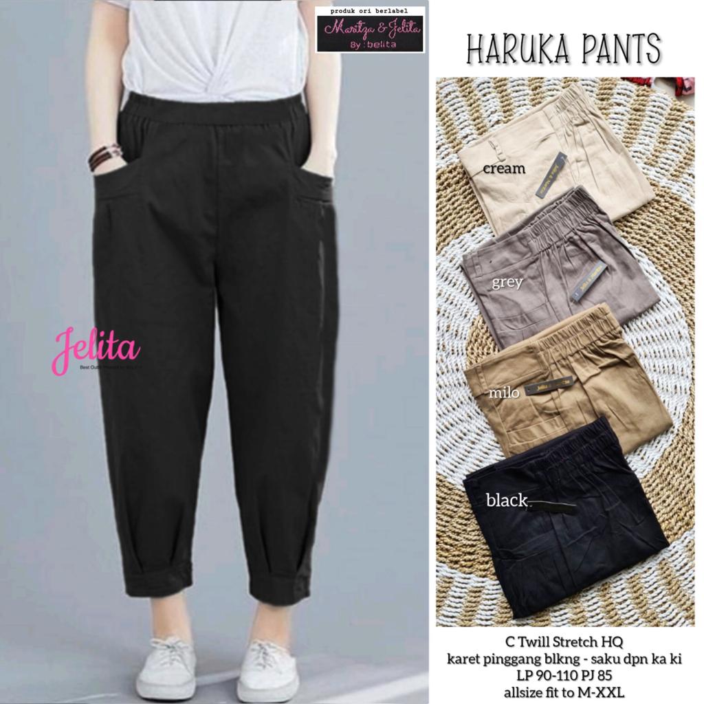 HARUKA / 26.6 / BAHAN KATUN TWILL / LD 90-110 CM / PB 85 CM / ALLSIZE FIT M-XXL / JELITA