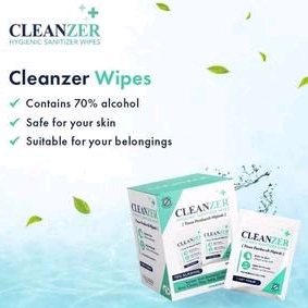 Cleanzer Sanitizer Tisu Antiseptik Tisu Toilet anti virus dan bakteri isi 10 ed 8 2023