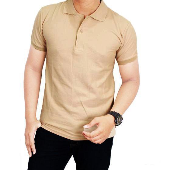 SH.22Oc22ᵂ • POLO COKLAT SUSU POLO SHIRT PRIA POLOS