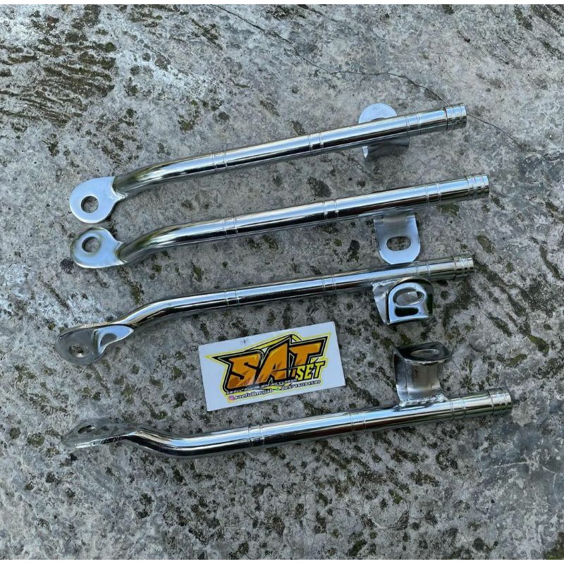 begel CB panjang full besi bubut manisan