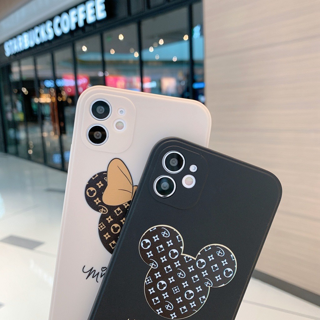 Silikon Pro Camera Motif Mickey For Vivo  Y30 Y50 Y91 Y91C Y12 Y15 Y17 Y15S Y01 Y33S Y21A Y21S