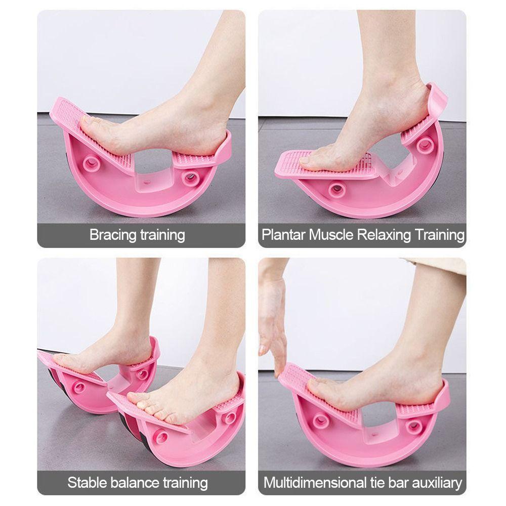 TOP Foot Stretcher Rocker Aksesoris Olahraga Achilles Tendinitis Yoga Fitness Muscle Stretch