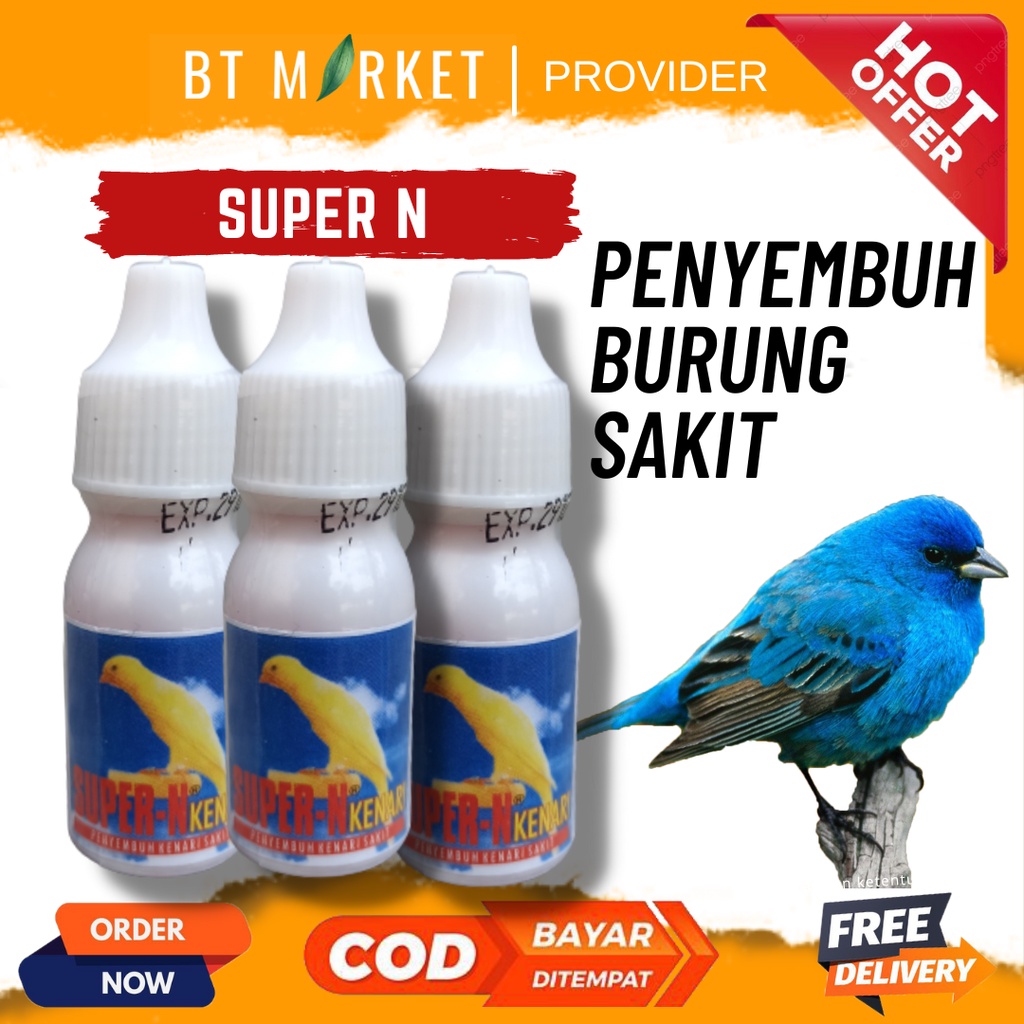 Obat Burung Kenari Super N Kenari Super Kicau Kurus Nyilet Mencret Diare Snot Macet Bunyi Serak Flu 