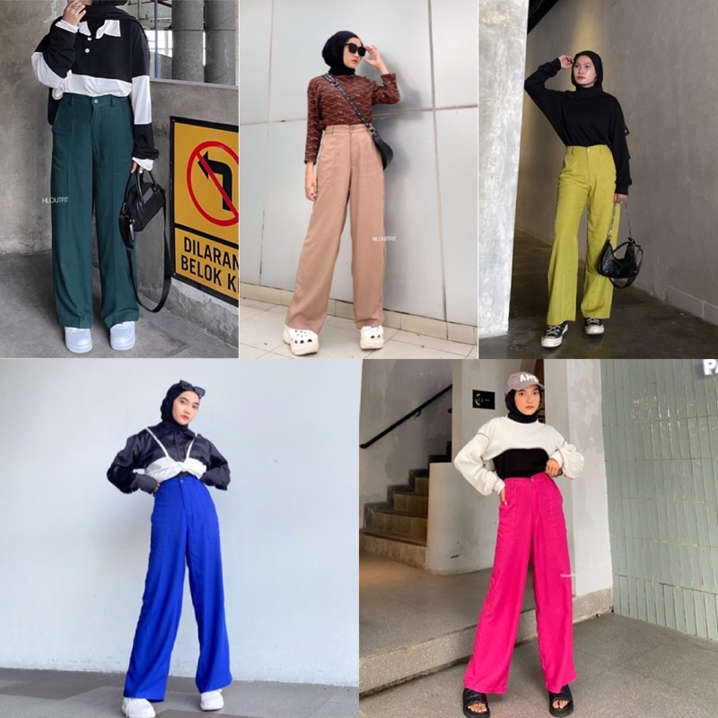 HL HIGHWAIST KULOT S-XXXL PART 3 (REALPICT)