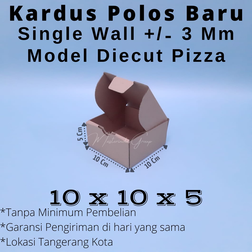 

Kardus Diecut Pizza 10x10x5 Cm