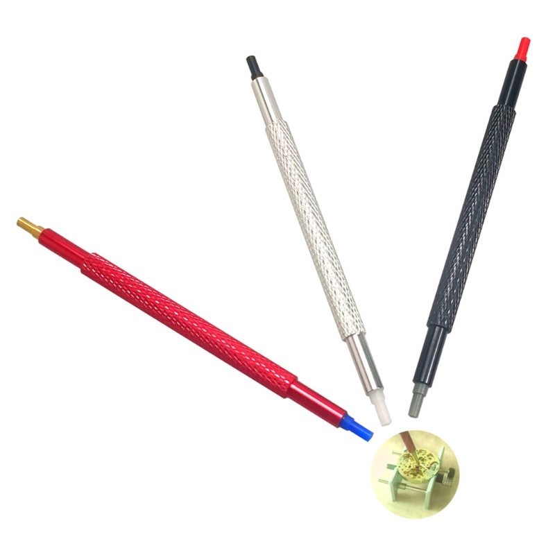 Zzz 3PCS / Set Alat Penekan / Pemasang / Reparasi Jam Tangan Profesional