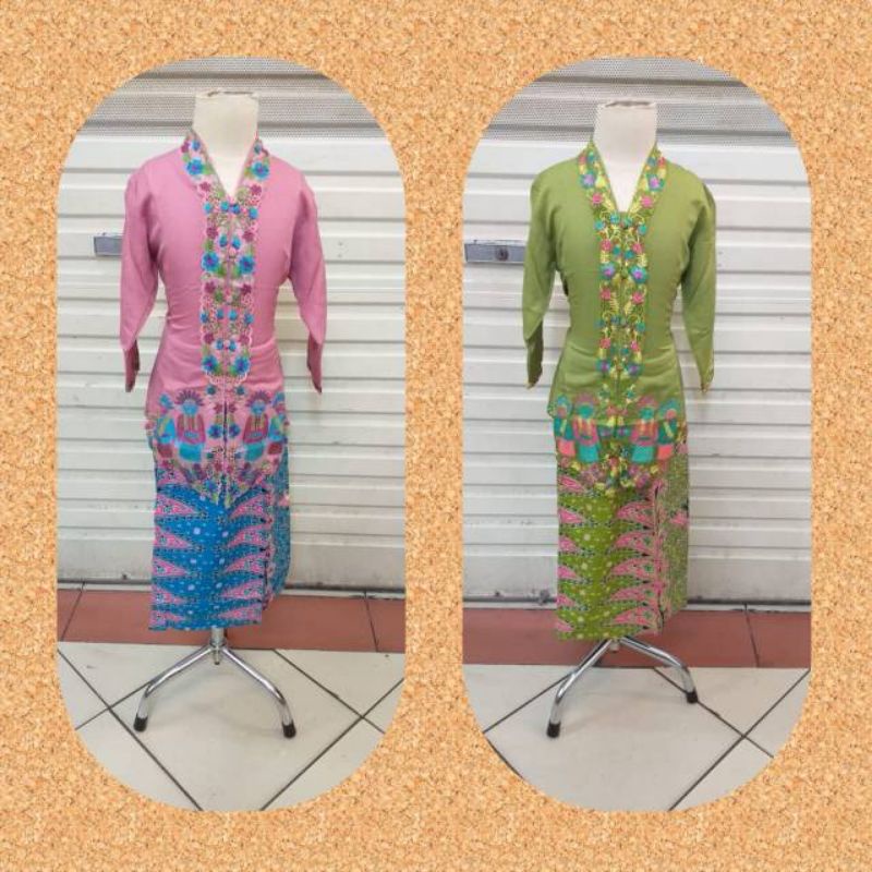 Realpict kebaya encim anak//encim anak modern//baju anak ondel2 betawi//kebay ondel2 anak