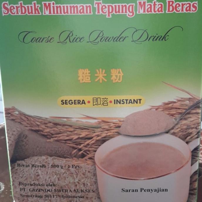 

[COD] Serbuk Minuman TEPUNG MATA BERAS MERAH Instan 500g Nature Farm [COD]