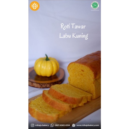 

Roti tawar labu
