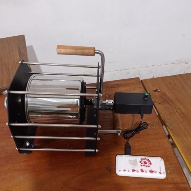 Alat Sangrai Kopi Motoriz-Mini Roaster- Mesin Roasting Kopi Handmade