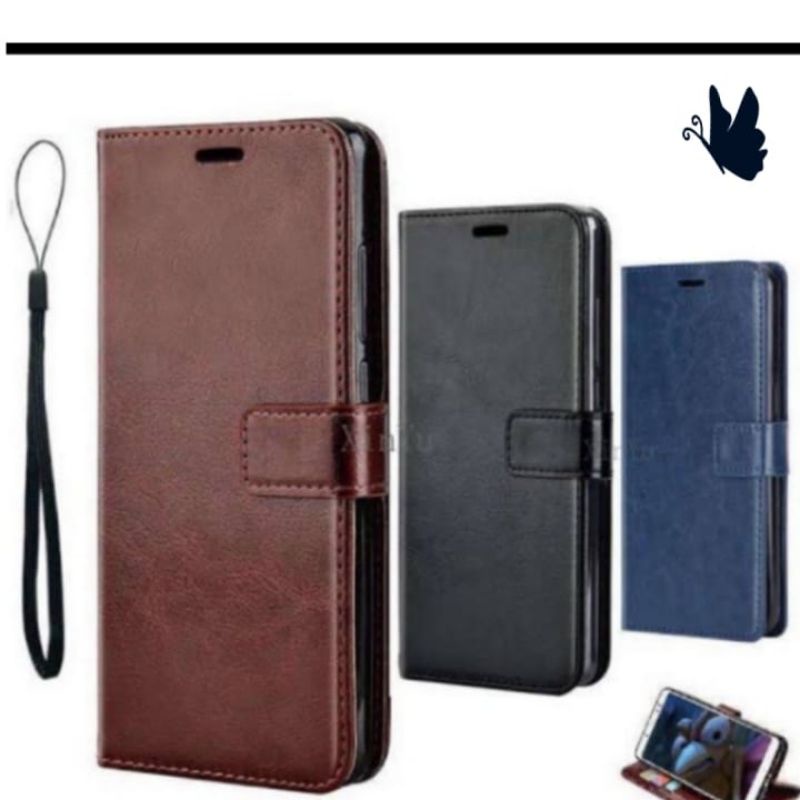 INFINIX SMART 5 casing dompet flip cover leather case