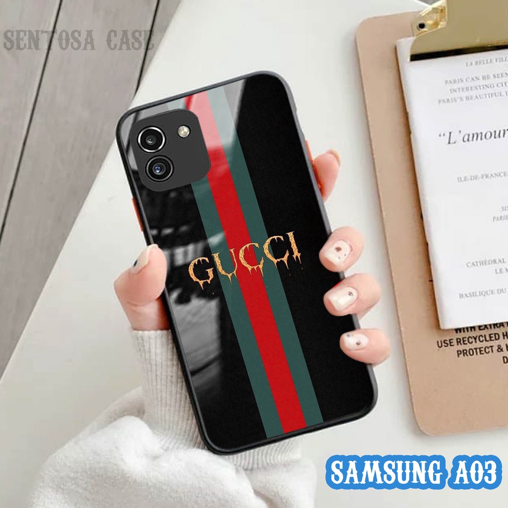 Softcase Kaca Samsung A03 - Case Handphone Samsung A03 [T42].